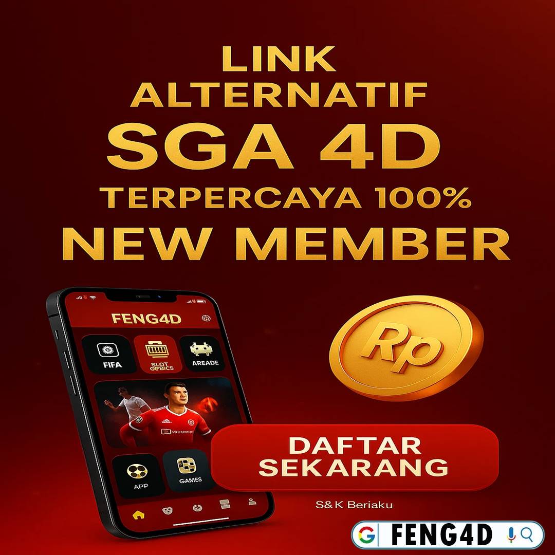 FENG4D - Link Alternatif SGA 4D Terpercaya 100% New Member